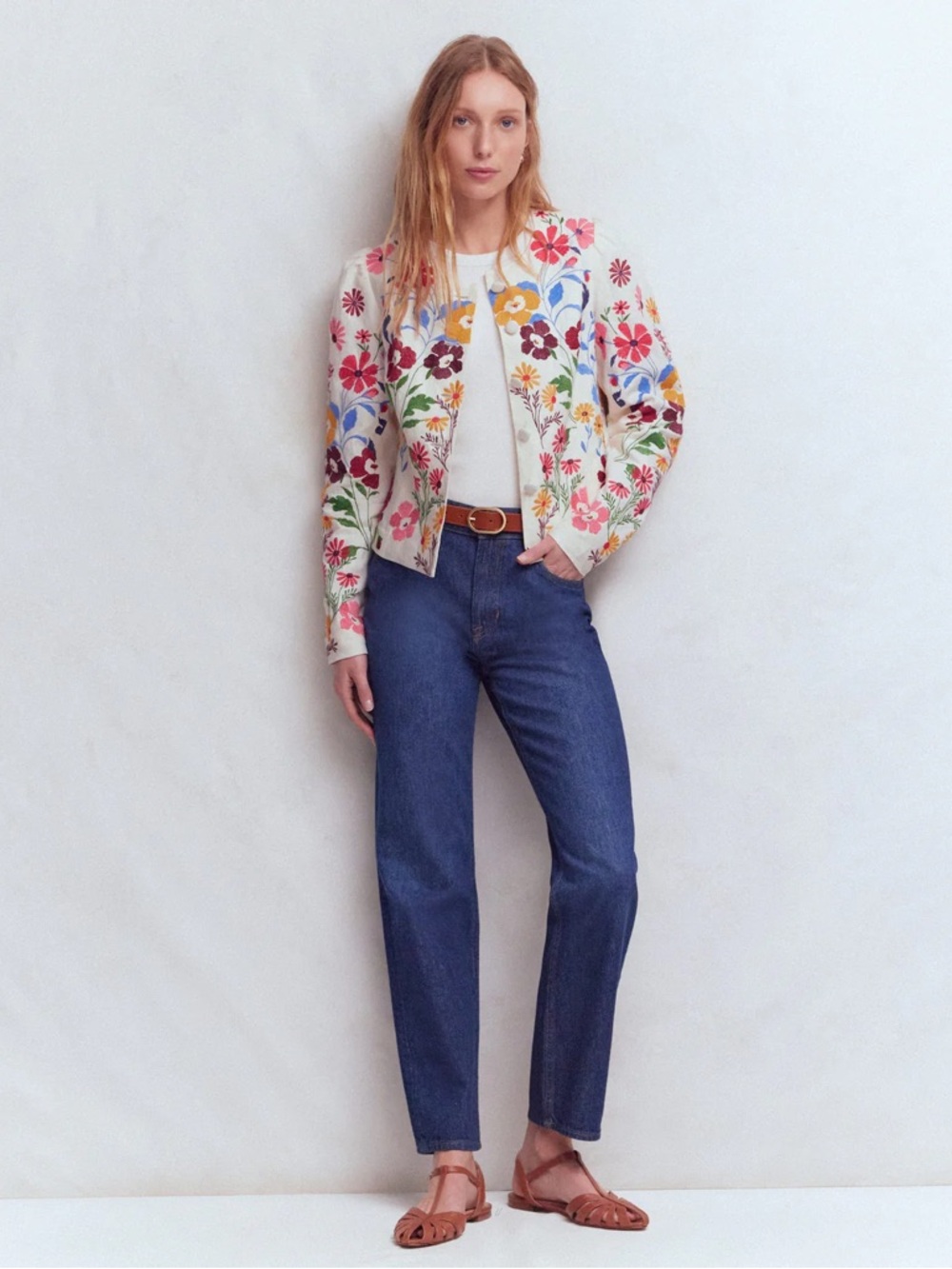Boden Salisbury Jacket multi embroidery new nvr worn sz 10! Offer!